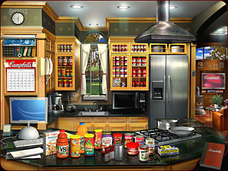 Campbell's Soup 3D Kitchen