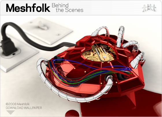 Header Graphic - Bleeding Mechanical Heart